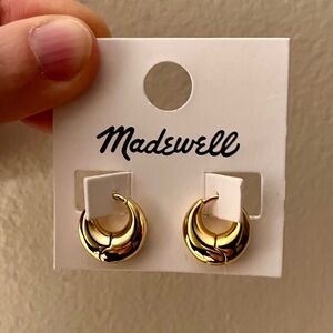 Madewell hoop earrings